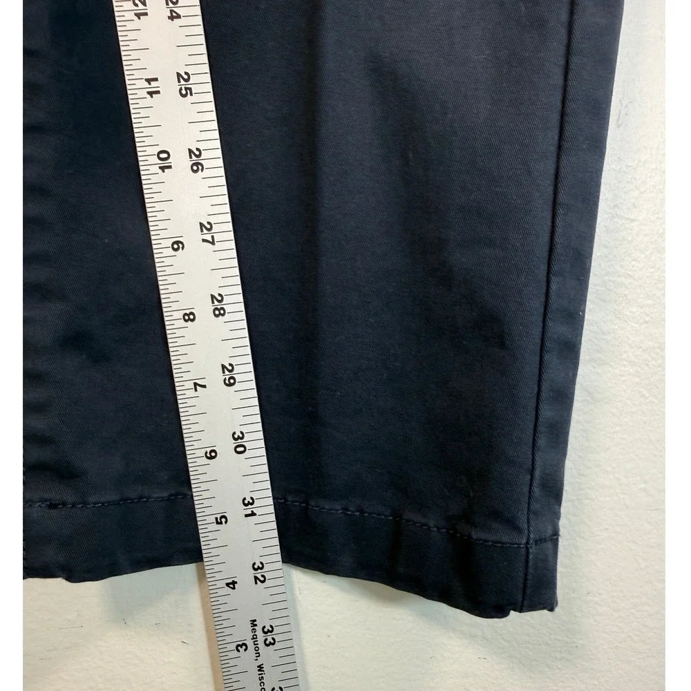 UNTUCKit Chinos Mens 34x32 St. Clair Relaxed Fit Navy Blue Stretch OfficeEUC